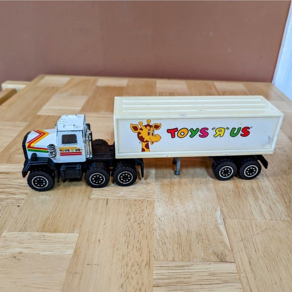 Vintage Toys R Us Semi Tractor Trailer - Great Shape For Age